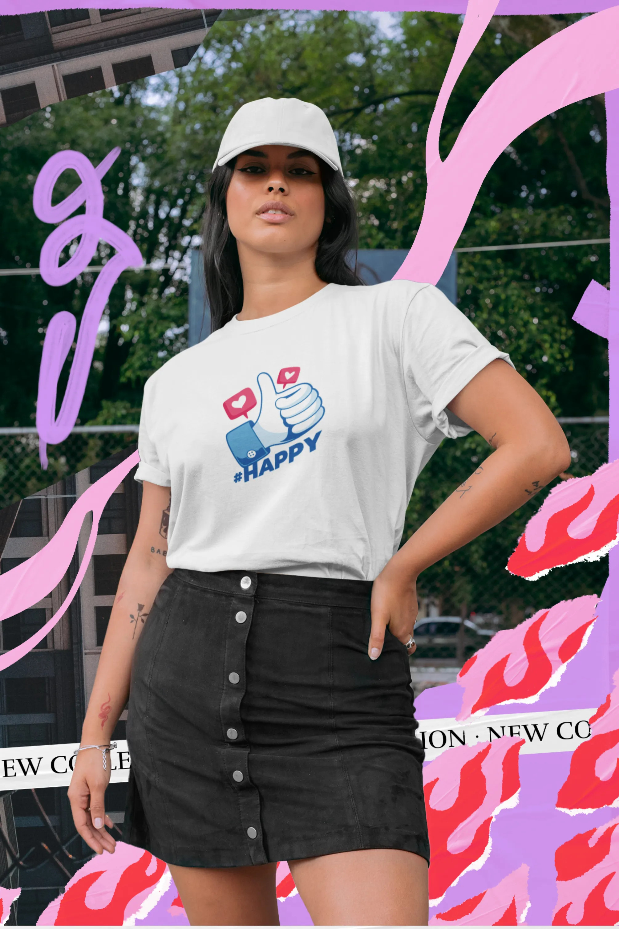 Like Printed T-shirt for women