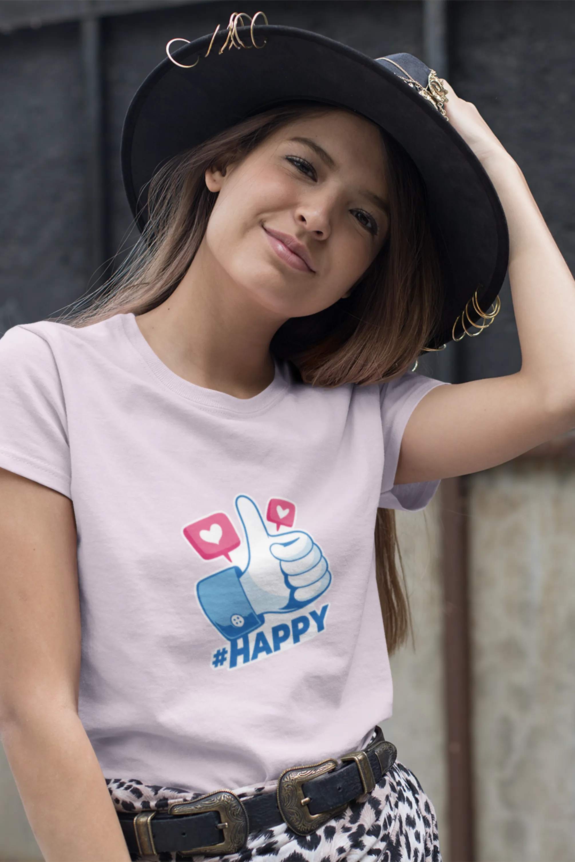 Like Printed T-shirt for women