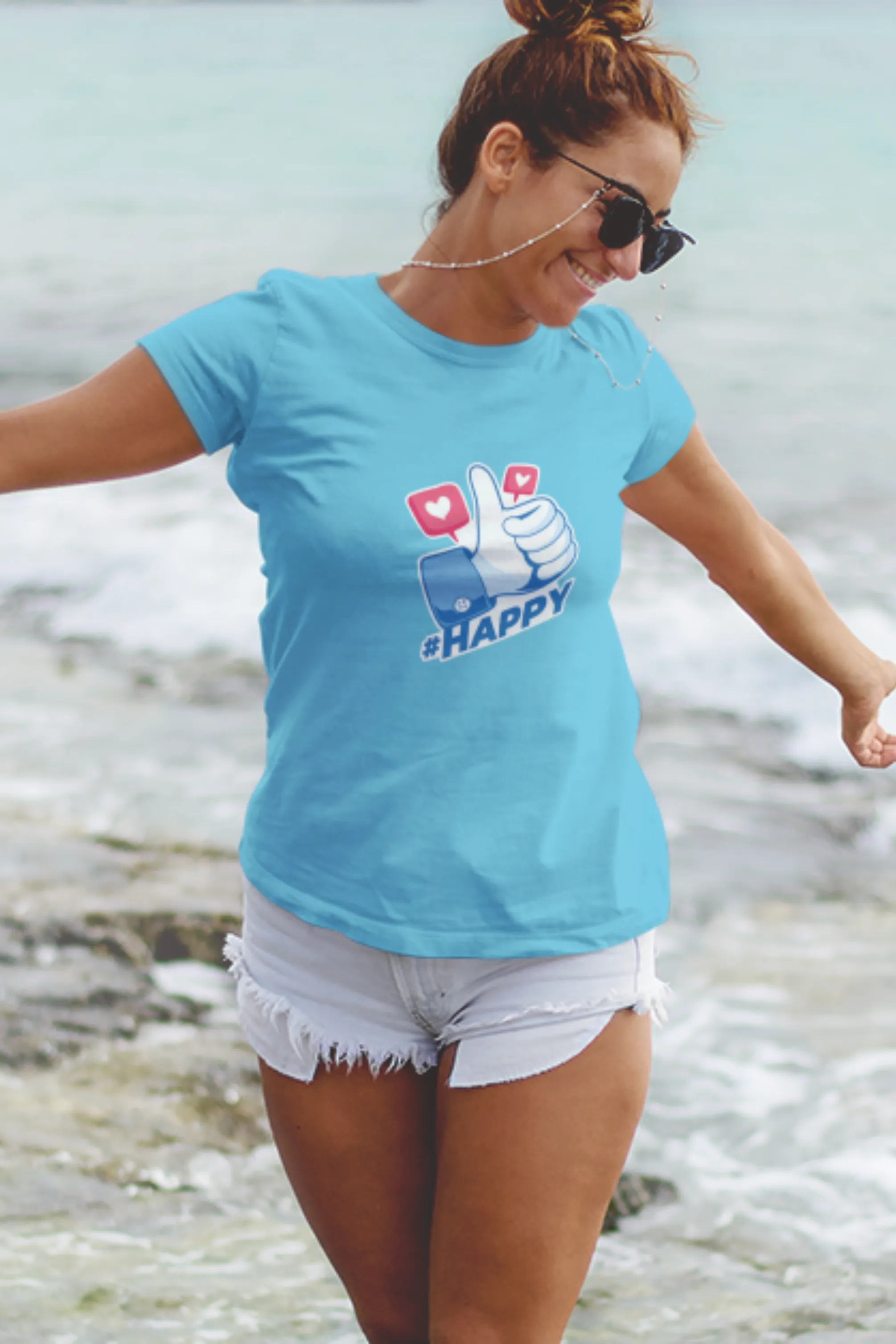 Like Printed T-shirt for women