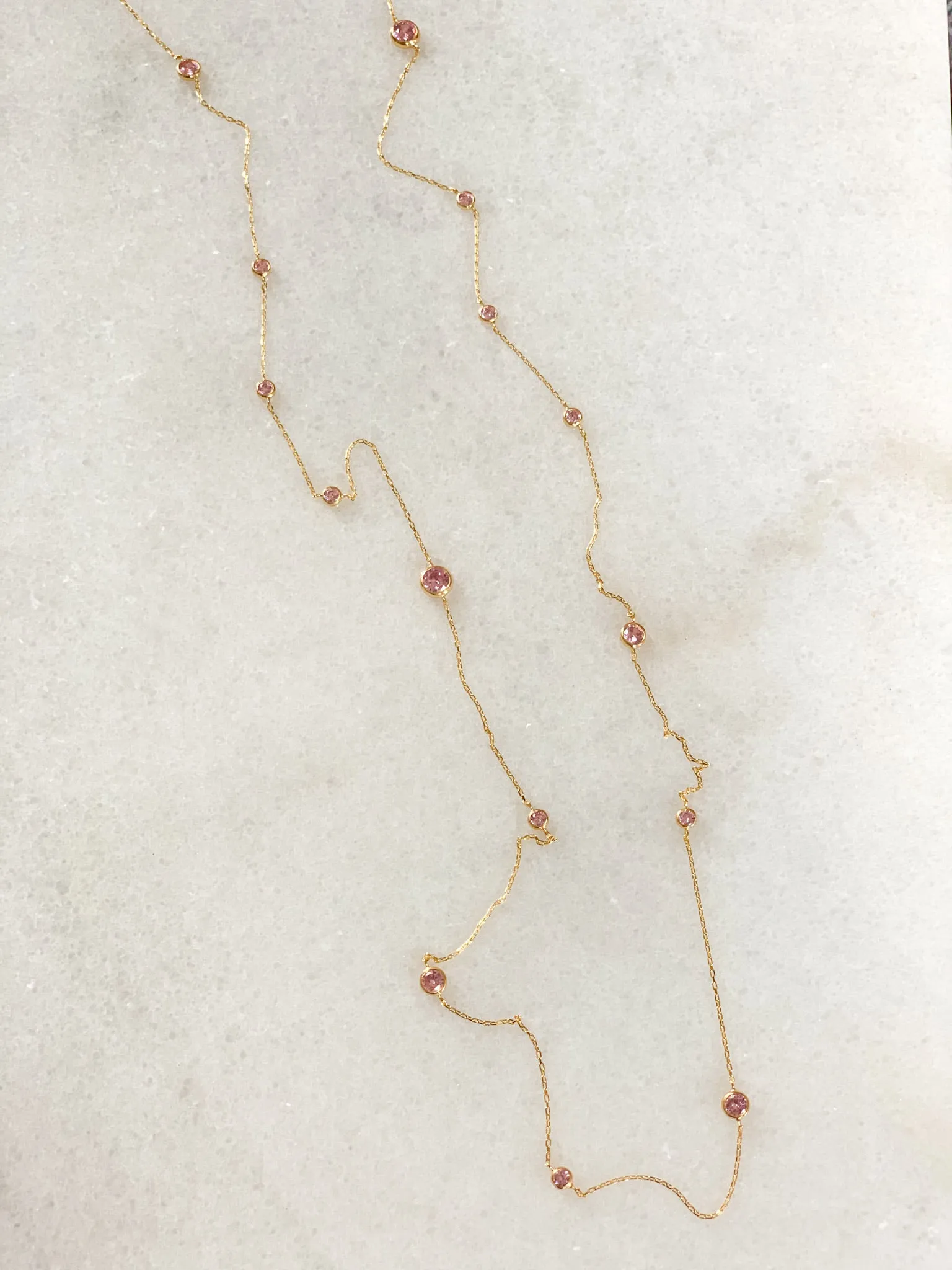 Long Glint Necklace