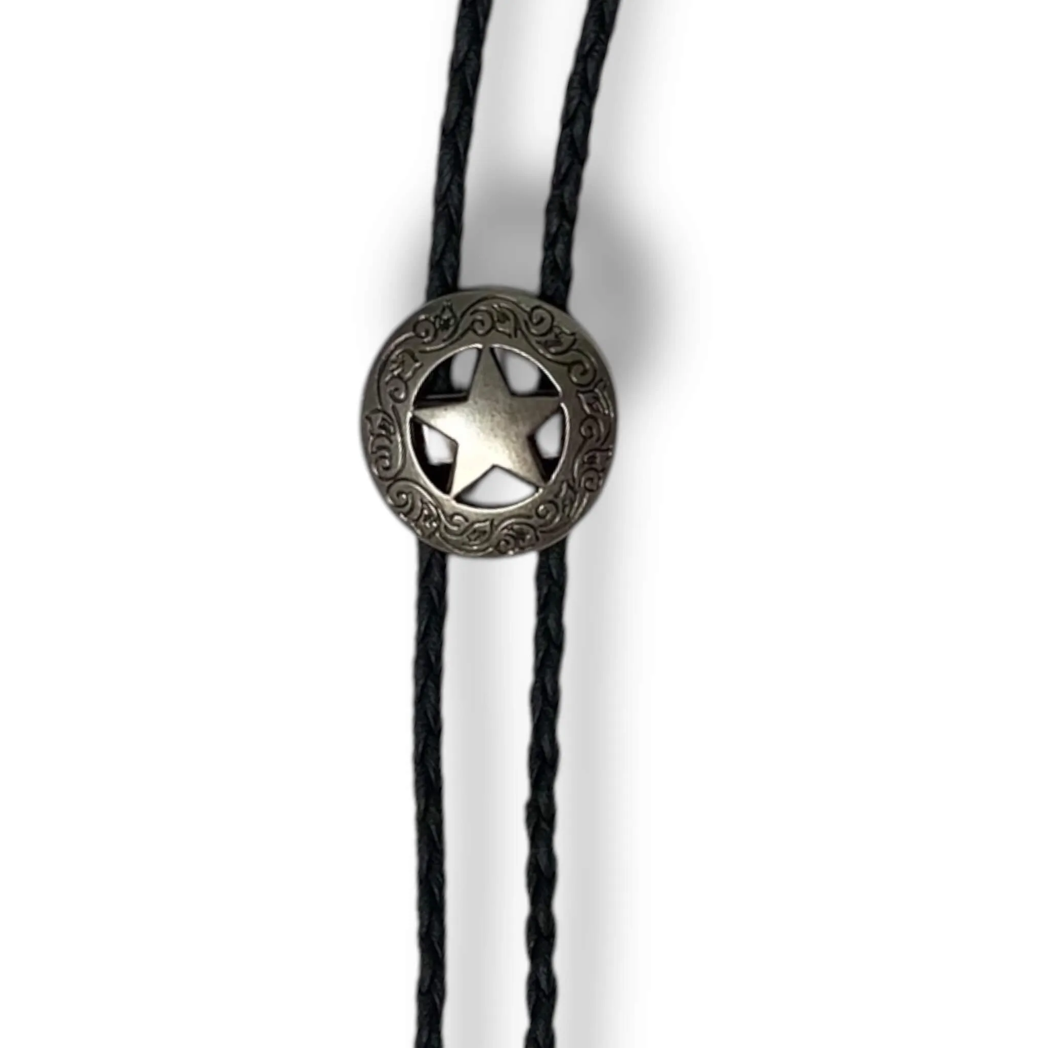 Long Lone Star Bolo Tie