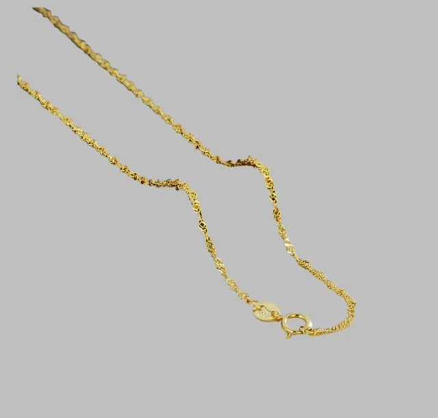 Luminous Aura: 18K Gold Plated Statement Necklaces