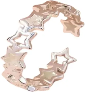 Luminous Love Heart Finger Ring Glow In Dark Fashion Adjustable Couples Rings Silver Color Pink Blue Light Jewelry Lover Gift
