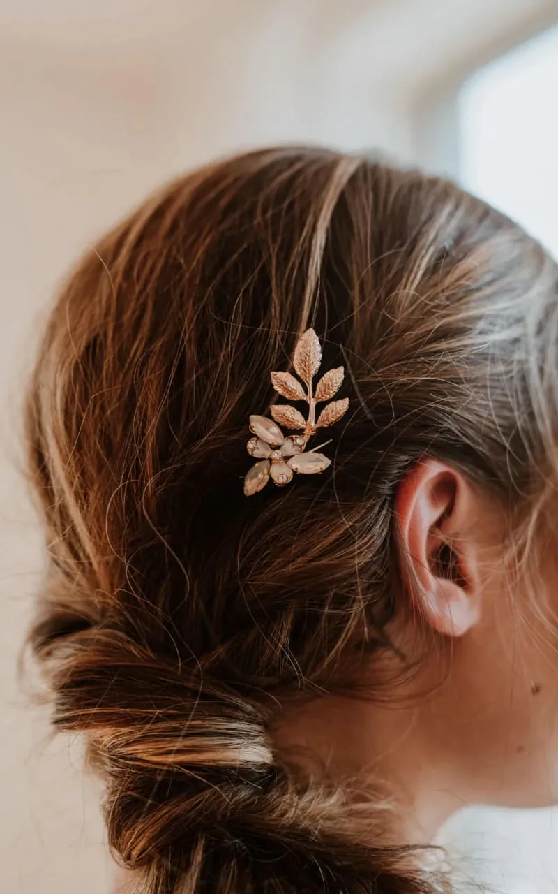 Luna   Stone - Esme Hair Pins { Set of Three }