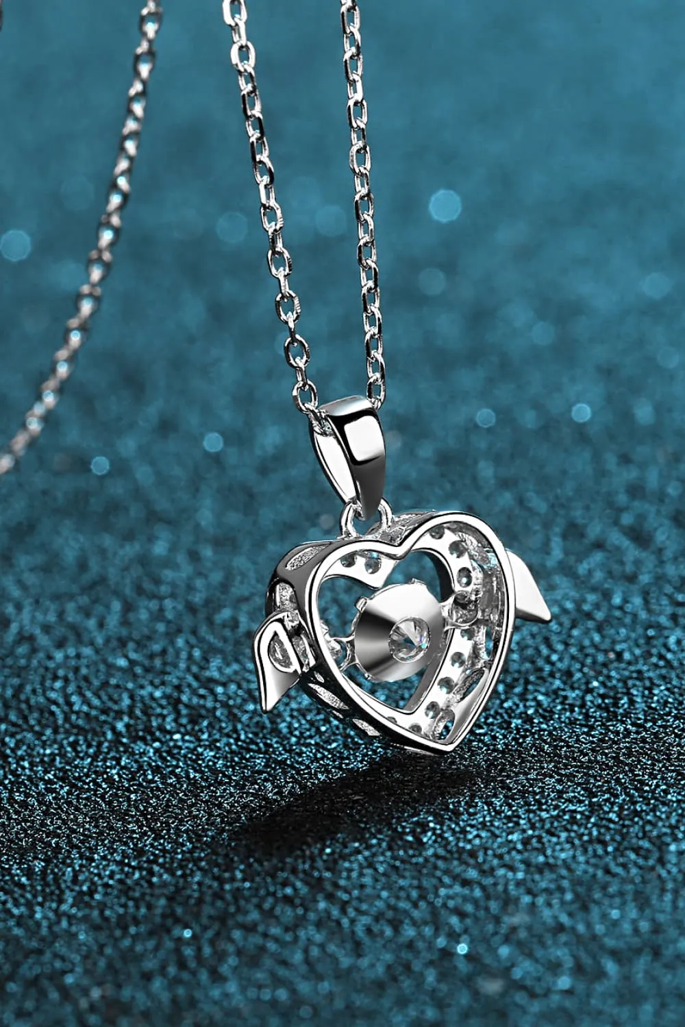 Luxurious Sparkle: Moissanite 925 Sterling Silver Necklace