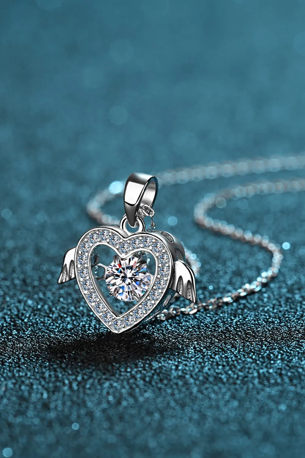 Luxurious Sparkle: Moissanite 925 Sterling Silver Necklace