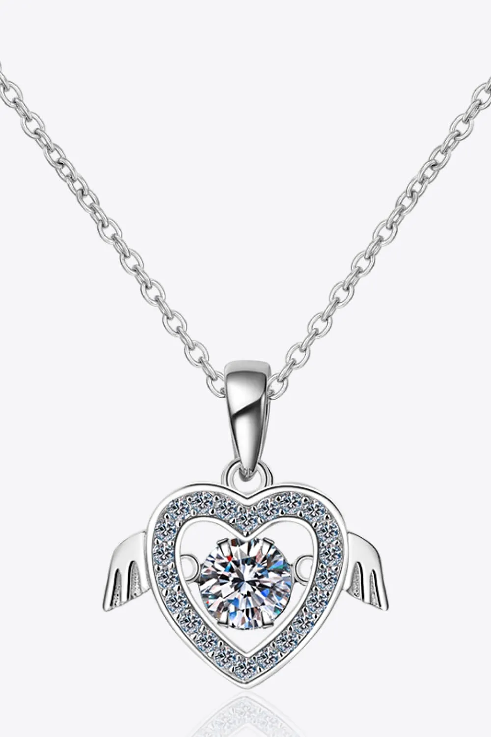 Luxurious Sparkle: Moissanite 925 Sterling Silver Necklace