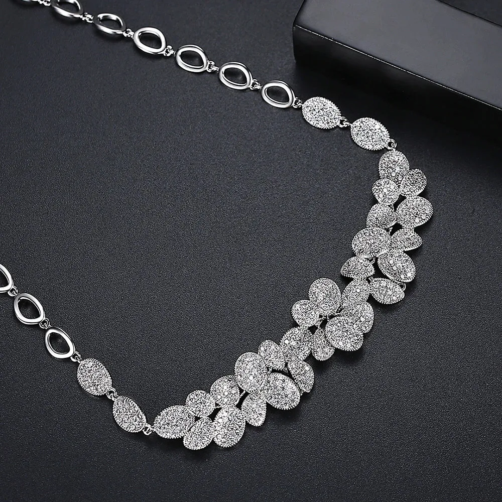 Luxury CZ Chocker Necklace