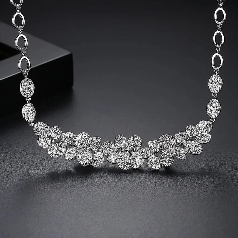 Luxury CZ Chocker Necklace