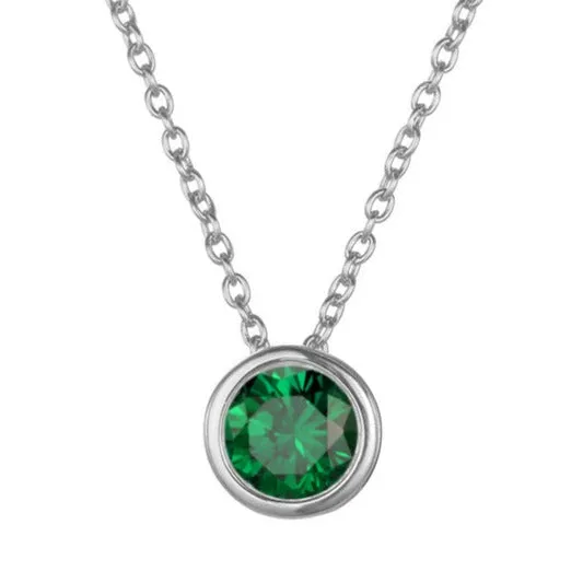 Lyra Birthstone Necklace