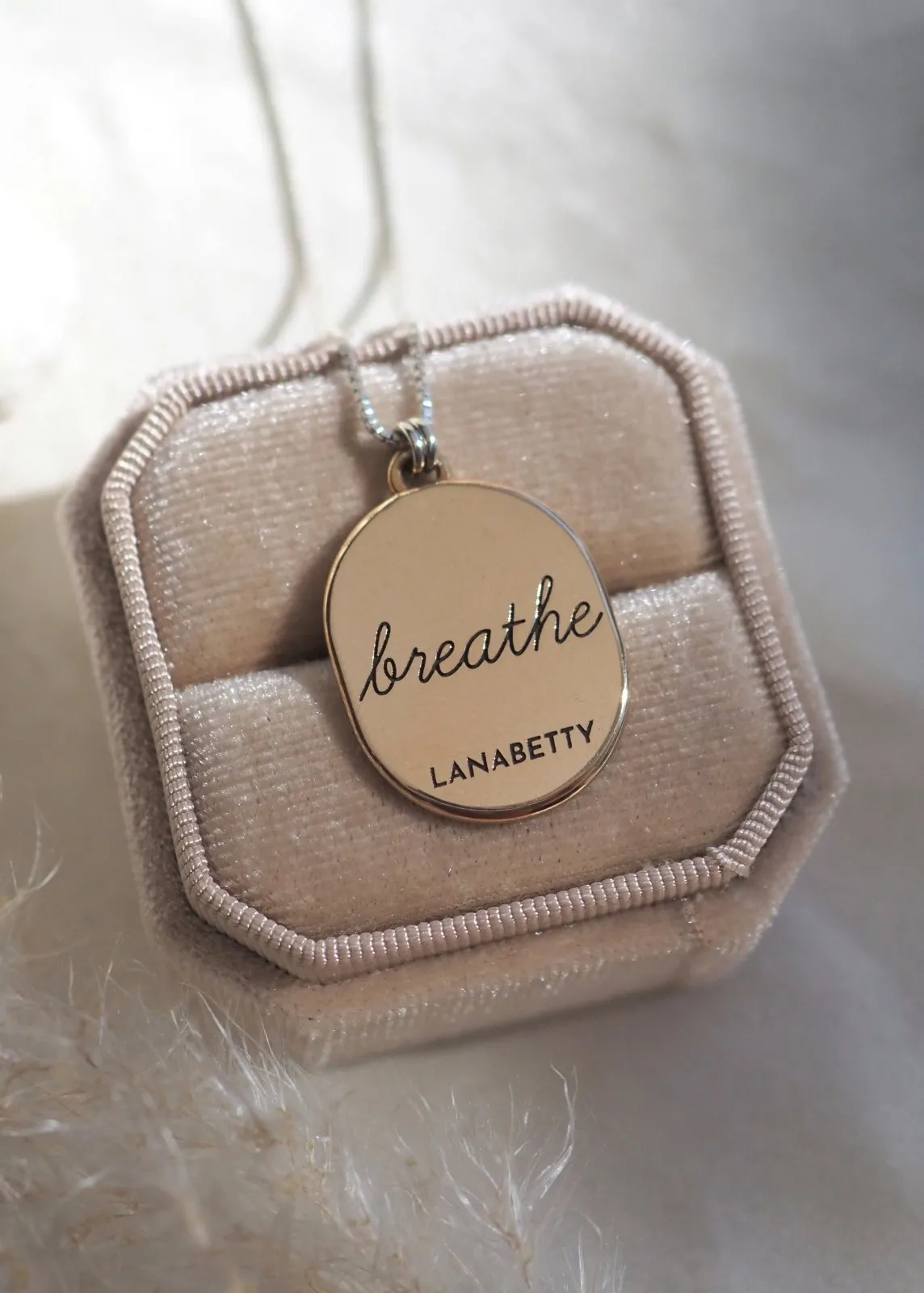 Mantra | Breathe Necklace - 20"
