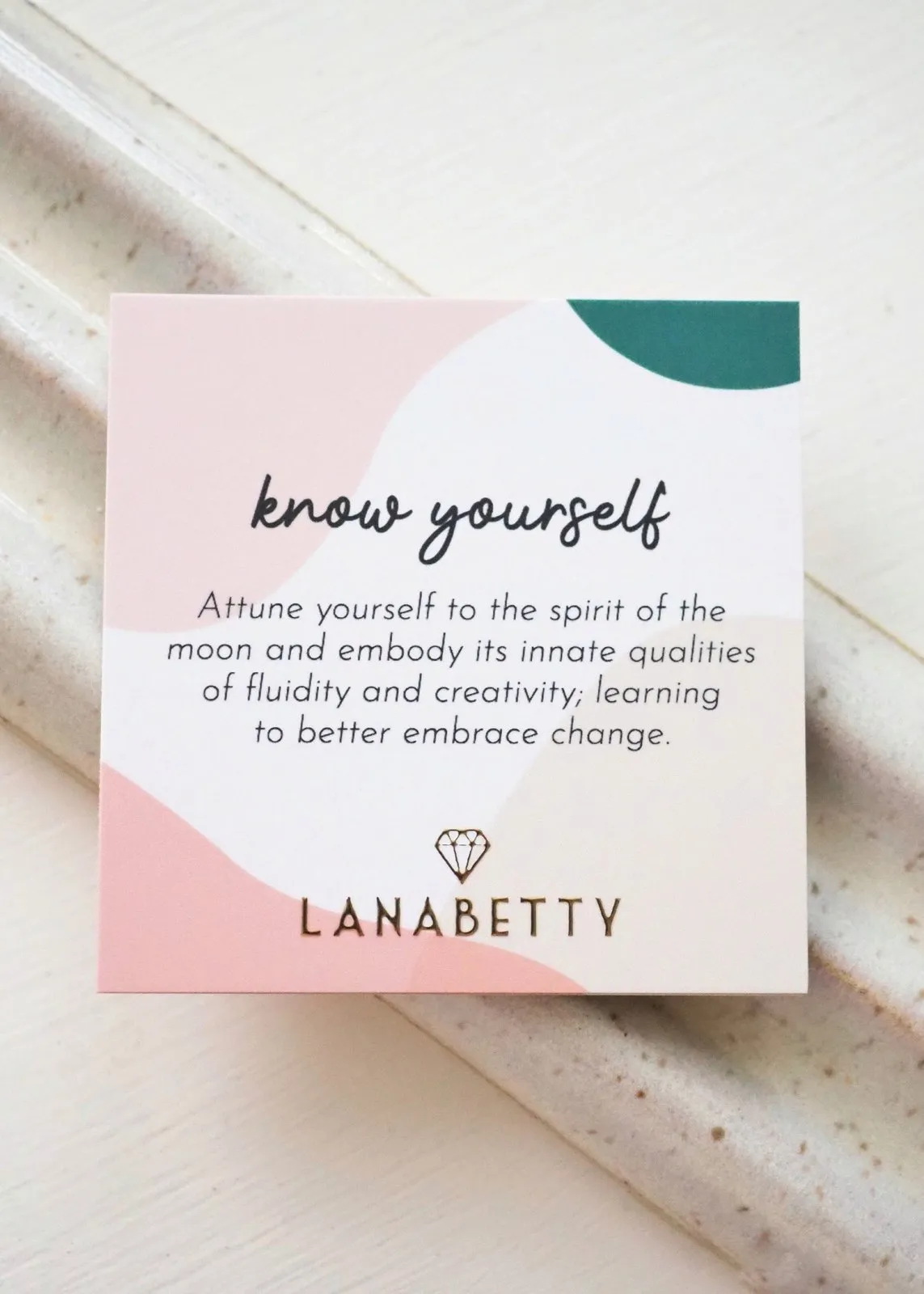 Mantra | Know Yourself Necklace - 20"