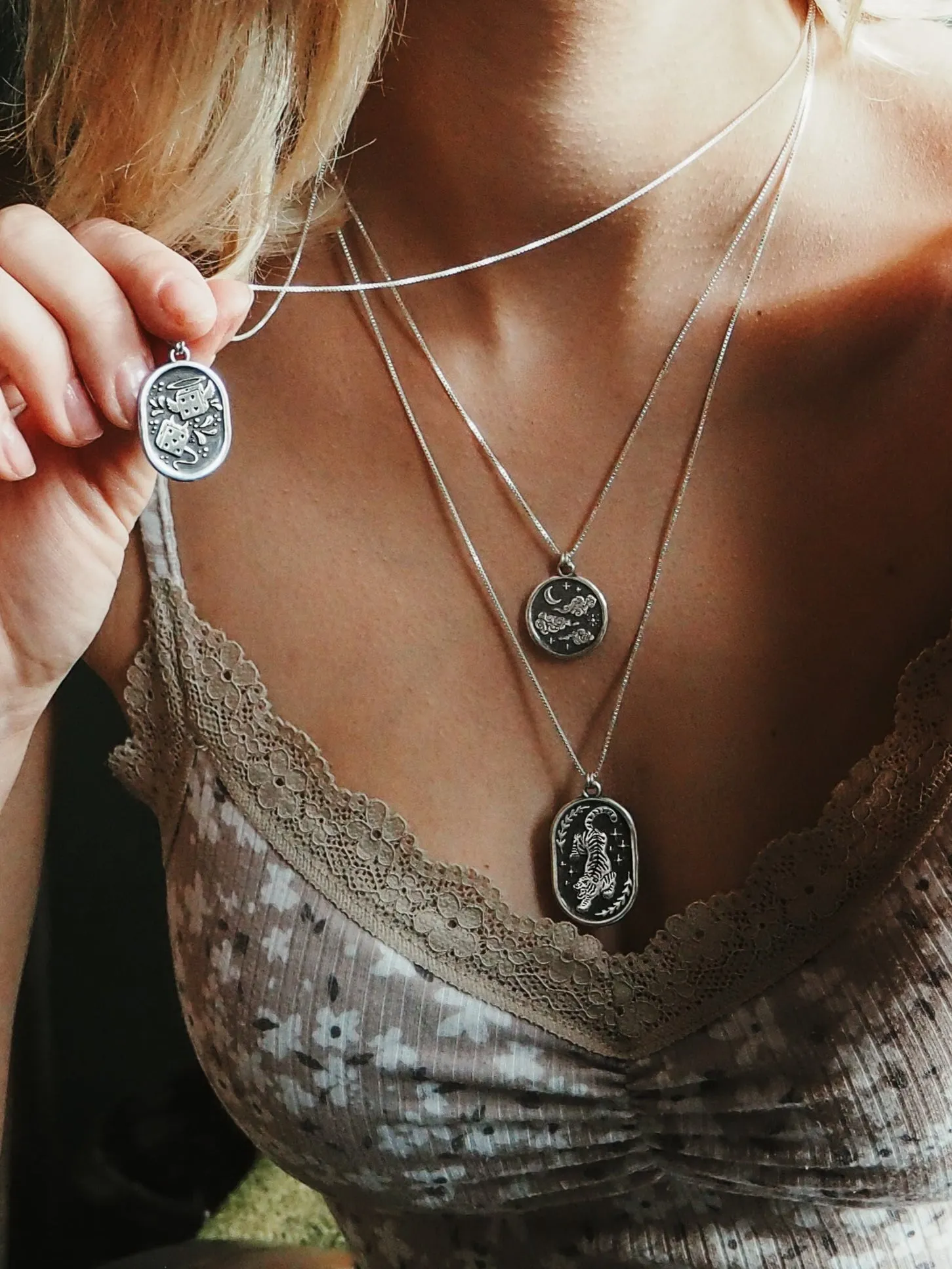 Mantra | Sky Necklace - 18"