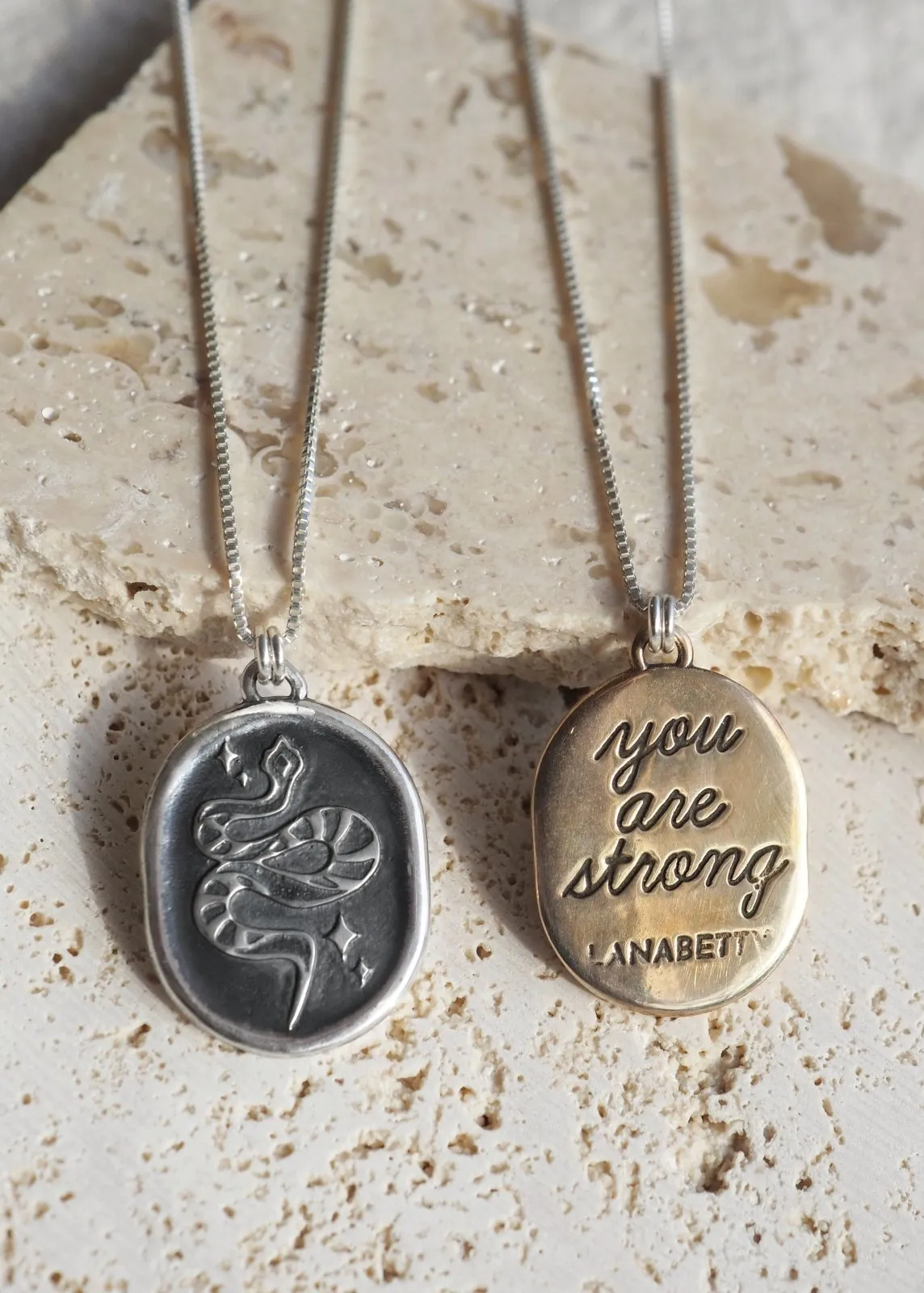 Mantra | You Are Strong Necklace - 20"