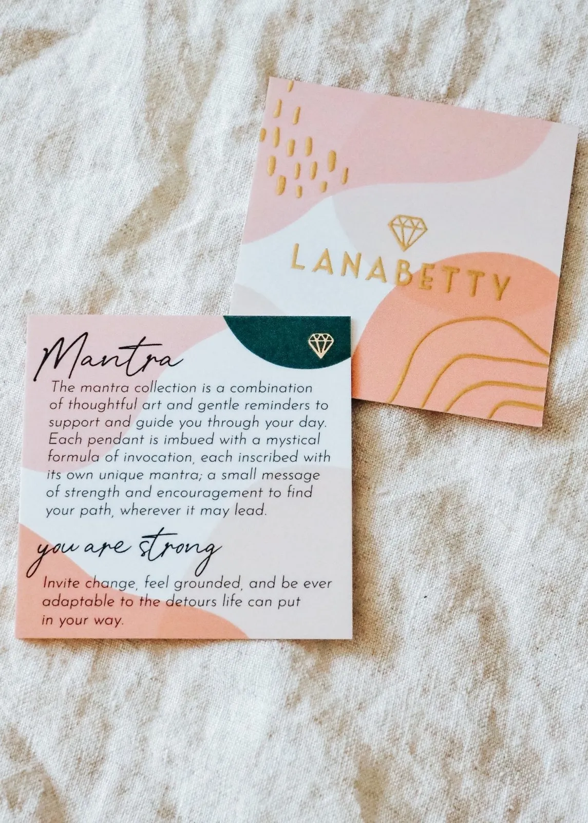 Mantra | You Are Strong Necklace - 20"
