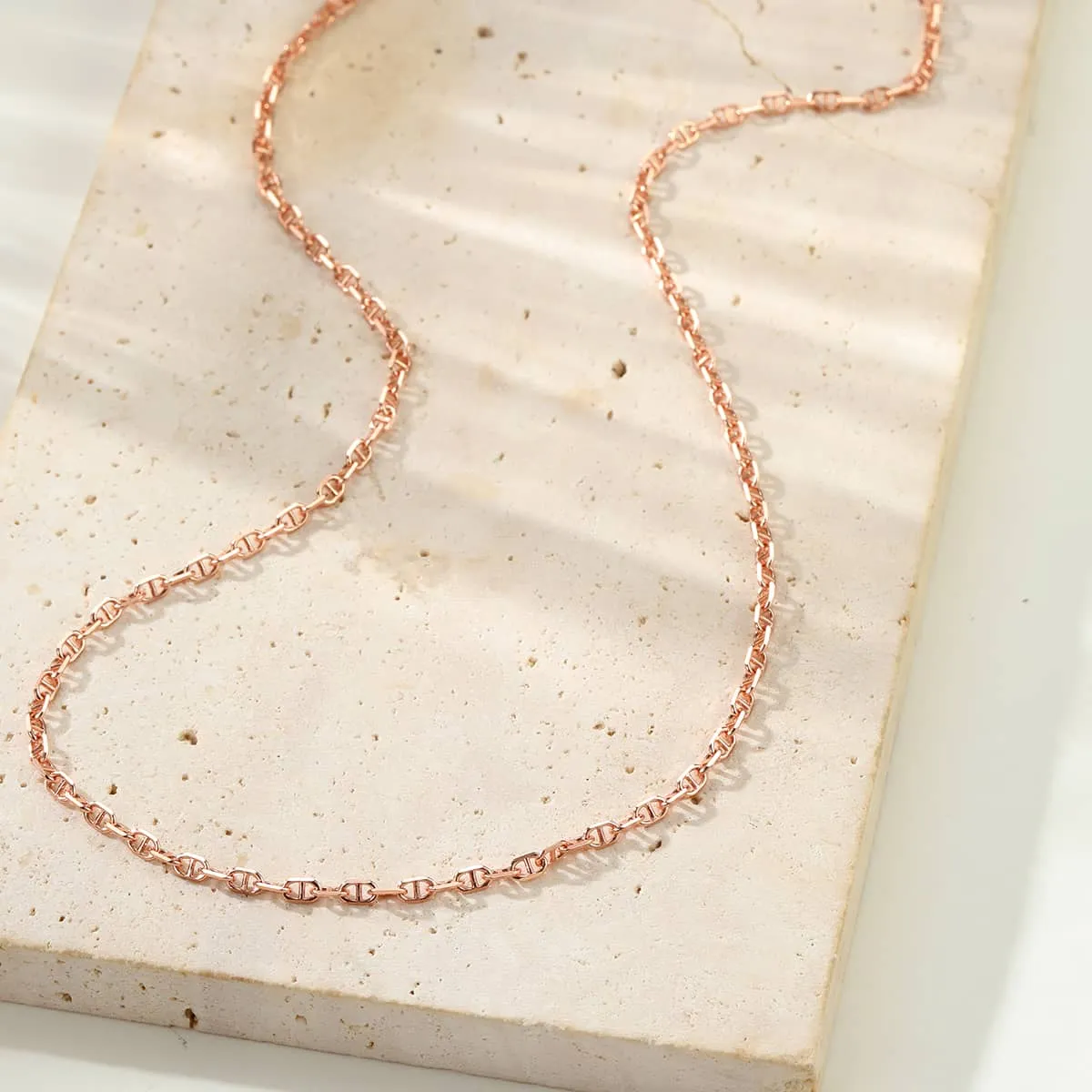 Mariner Chain Necklace Sterling Silver