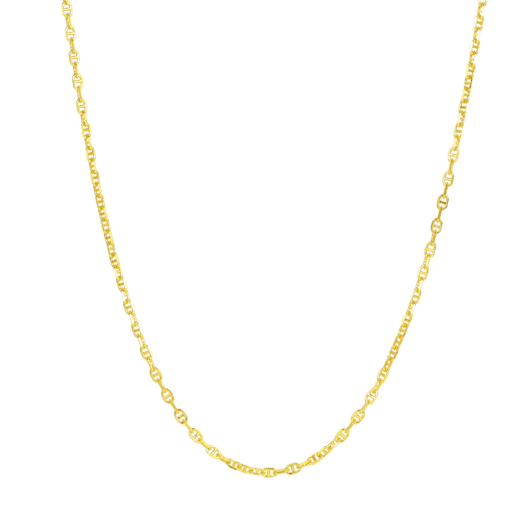 Mariner Chain Necklace Sterling Silver