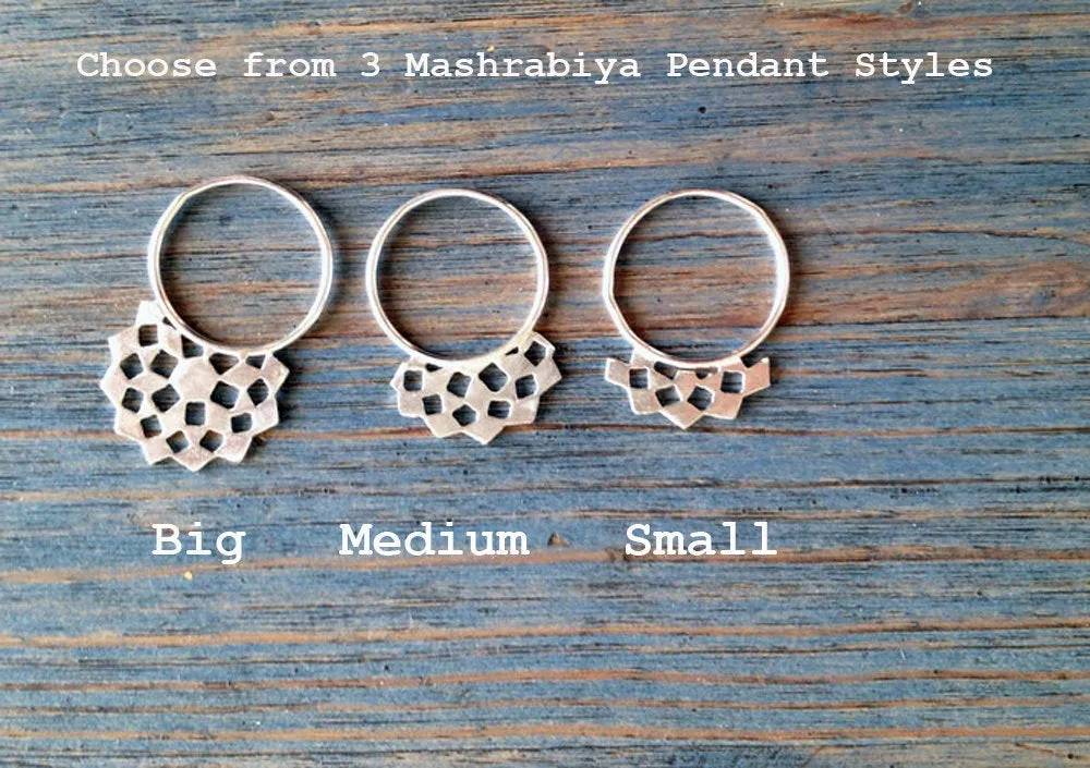 Mashrabiya Ring Necklace