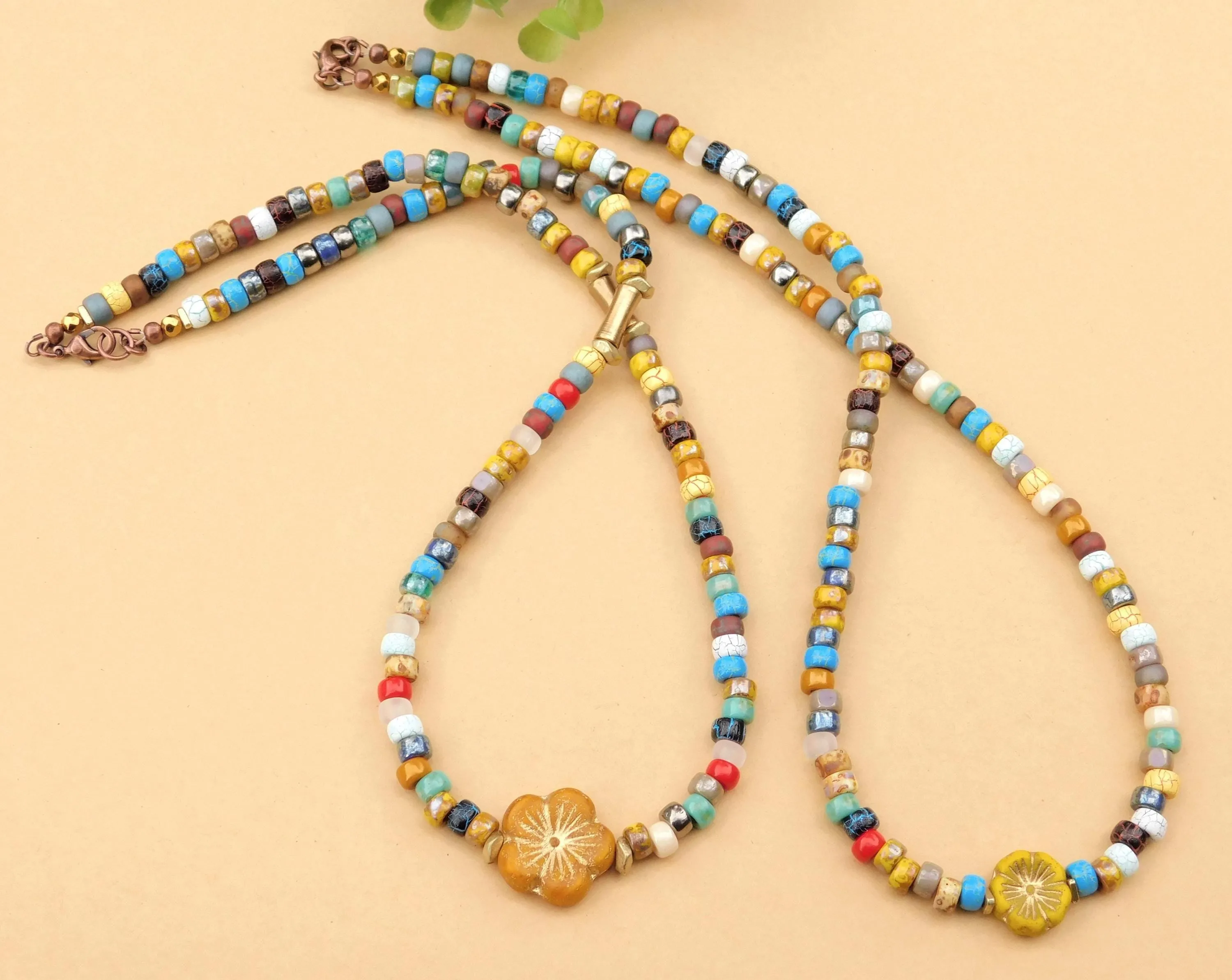 Matubo Czech Boho Necklaces