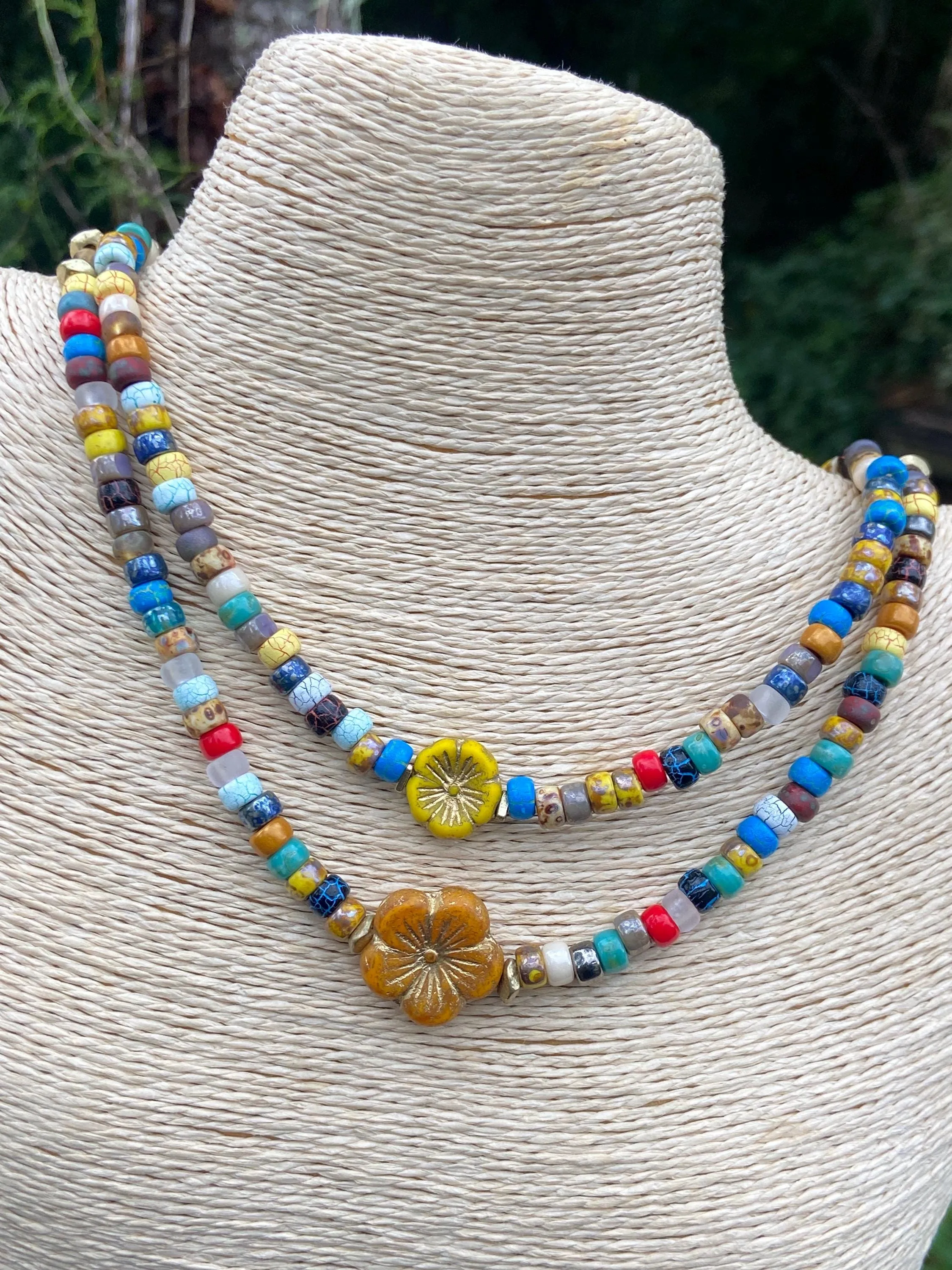 Matubo Czech Boho Necklaces