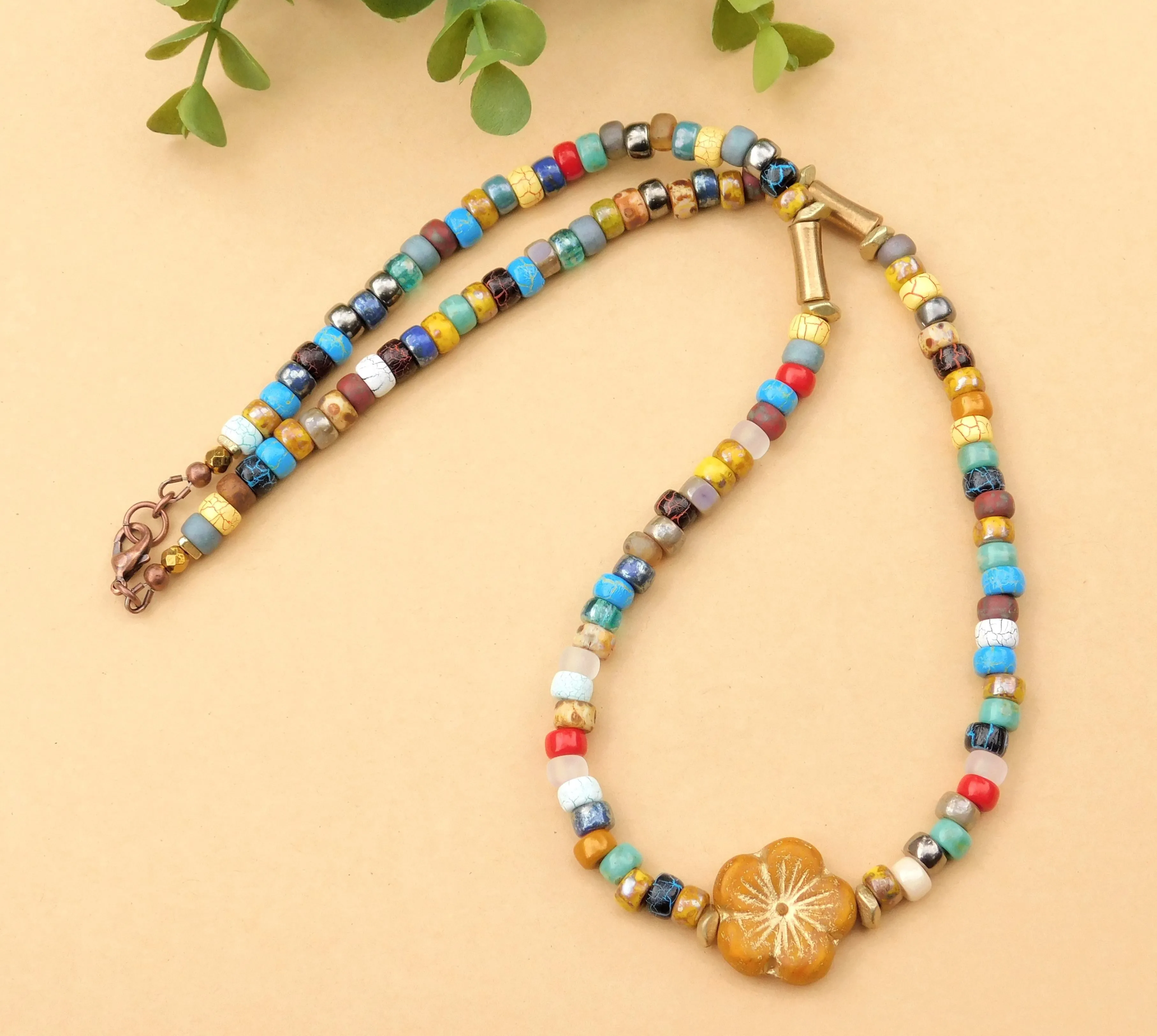 Matubo Czech Boho Necklaces