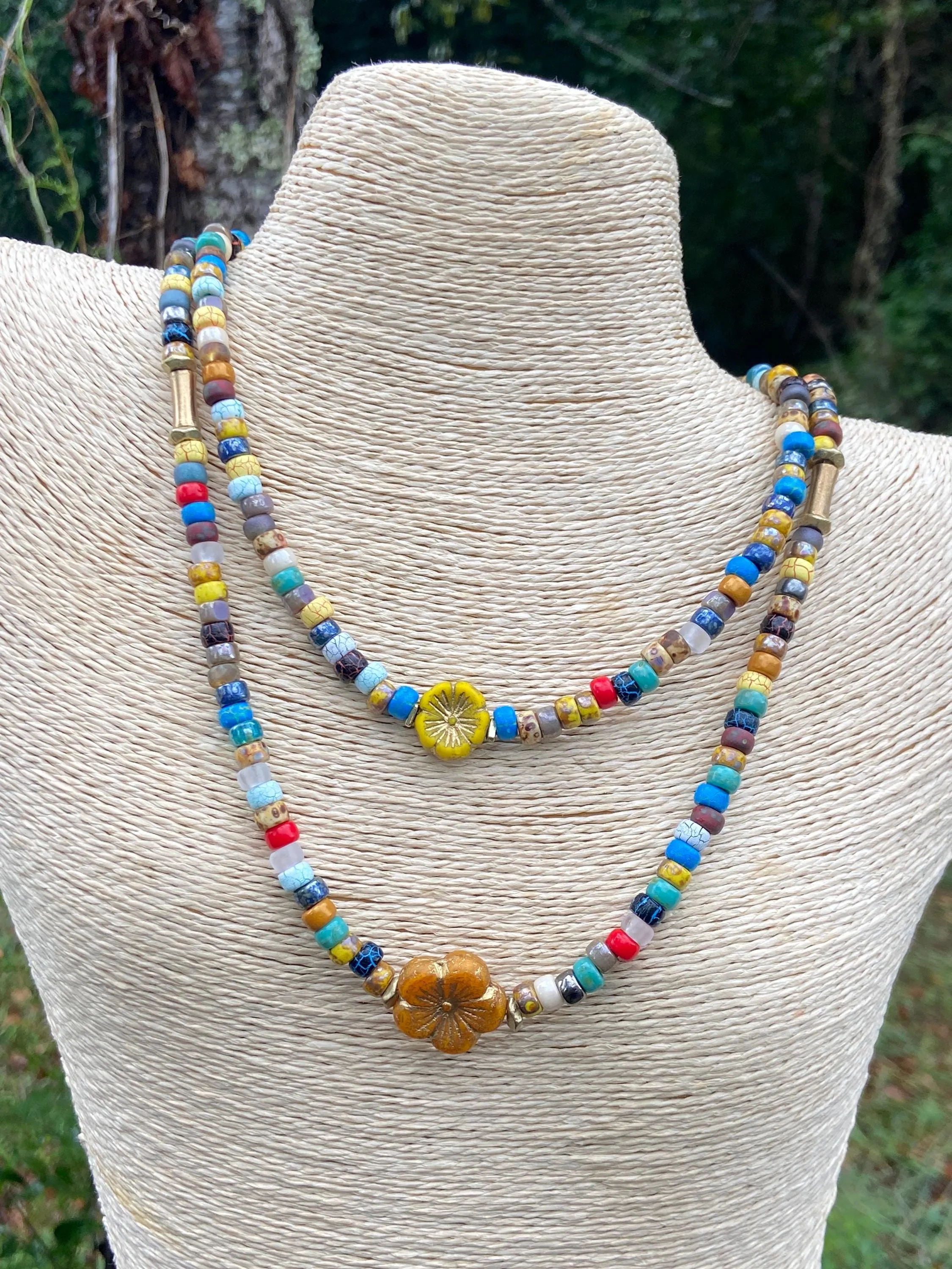 Matubo Czech Boho Necklaces
