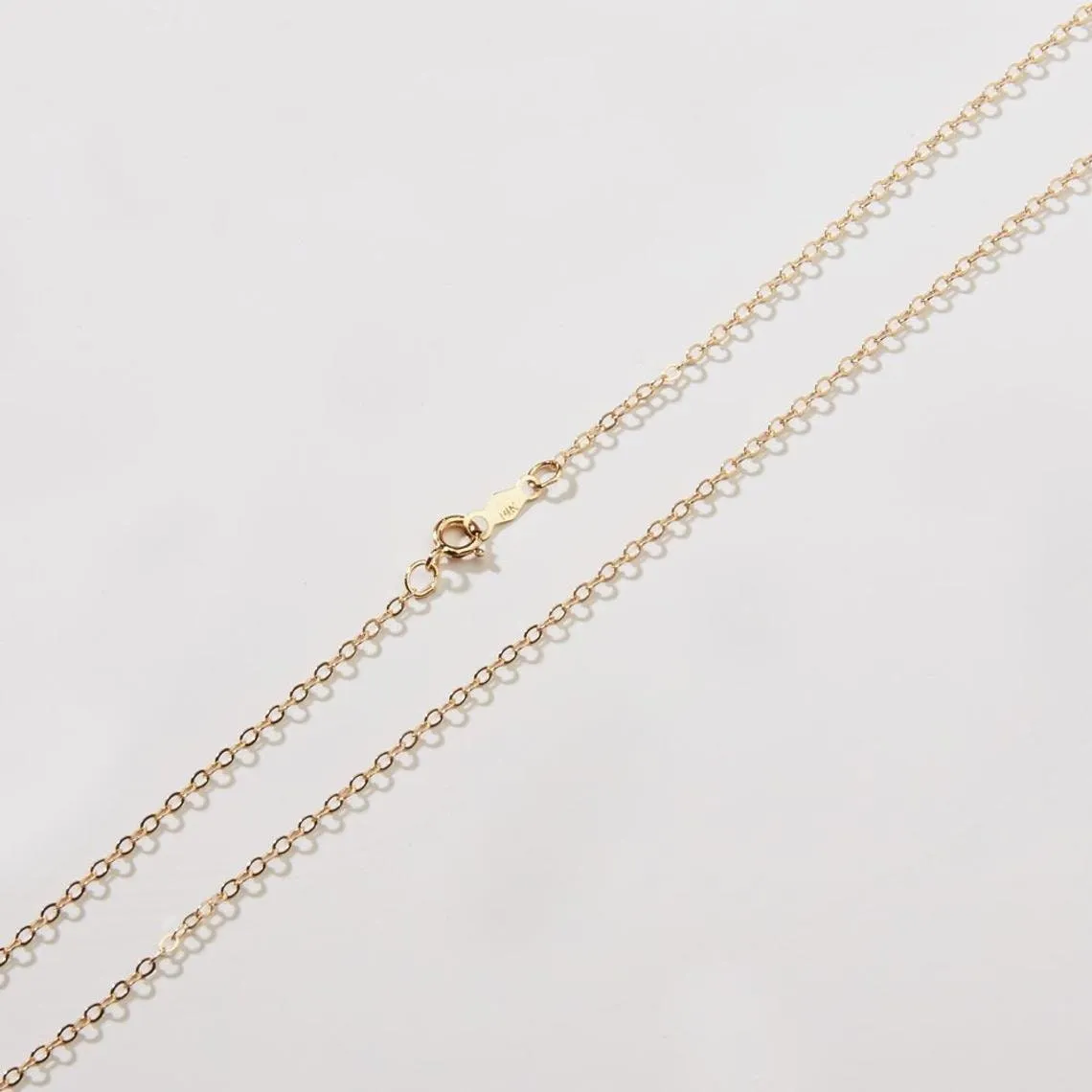 Medical Alert ID Minimalist Necklace. (14 karat Solid Gold) - CG387N_625. Starts at