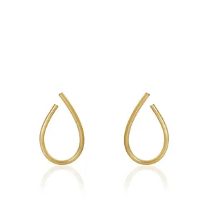 Medium Kharisma 18K Gold Hoops