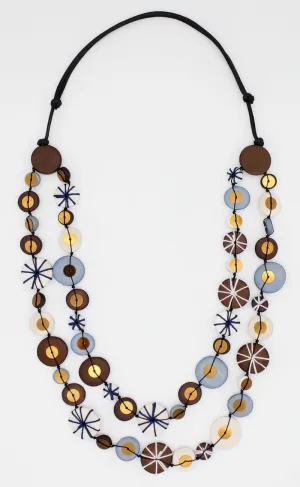Melody Necklace, Brown