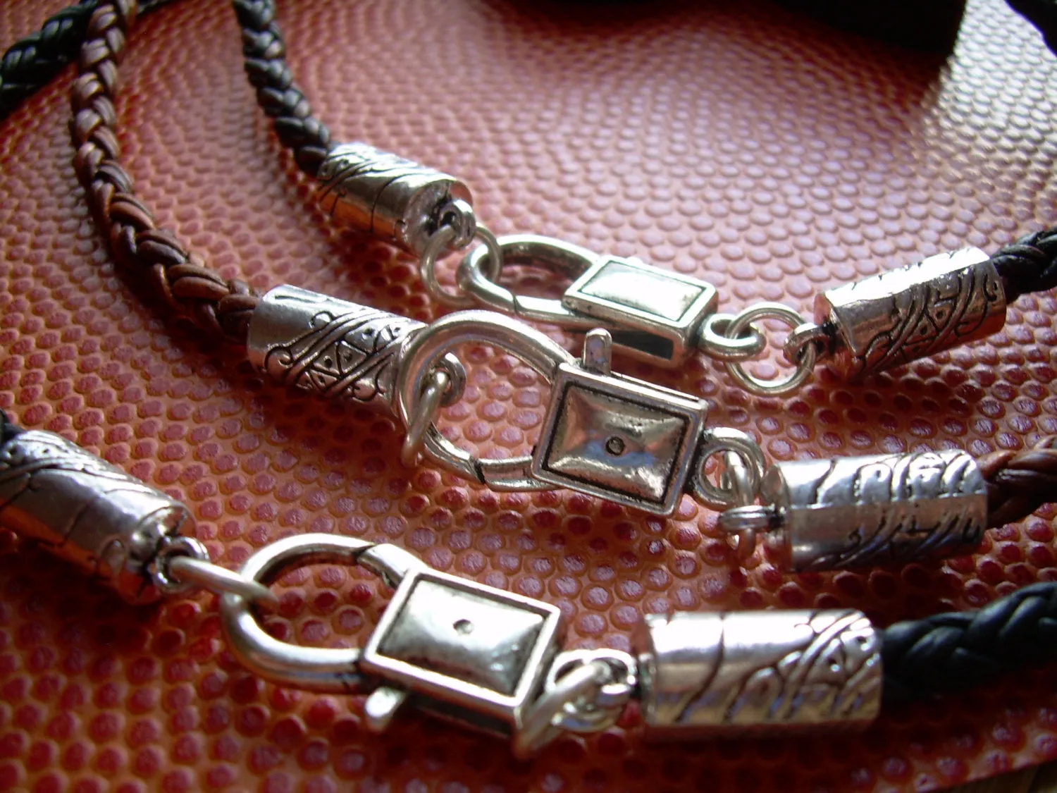 Men's  Leather Necklace, Necklaces for Men, Braided Leather Necklace, Mens Necklaces, Guys Necklaces, Braided, Leather, Necklace, for Men