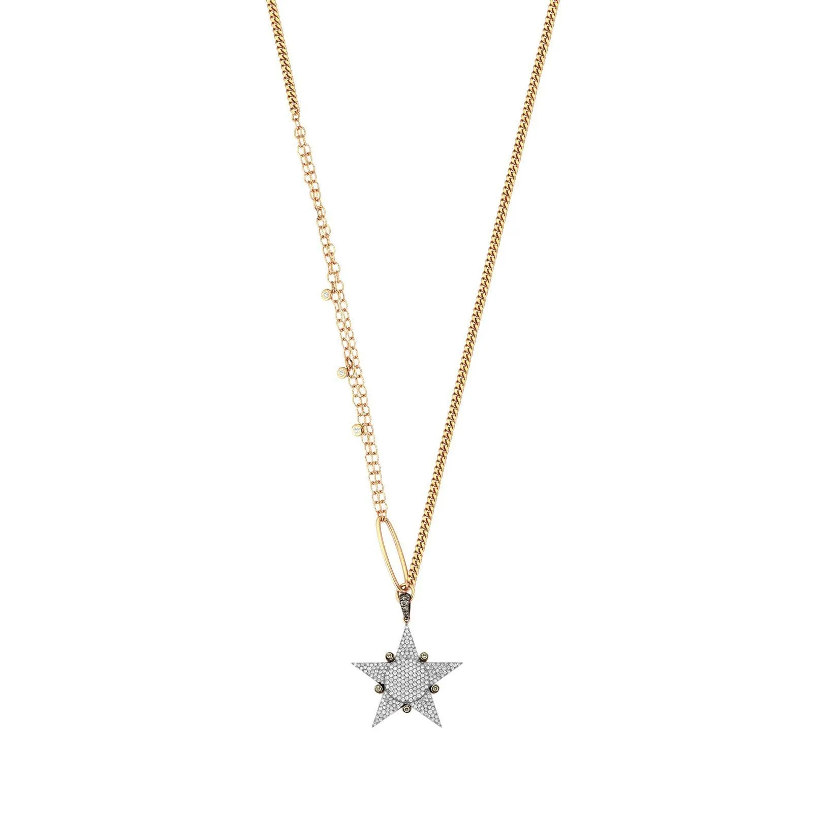 Midi Eclectic Star Kolye