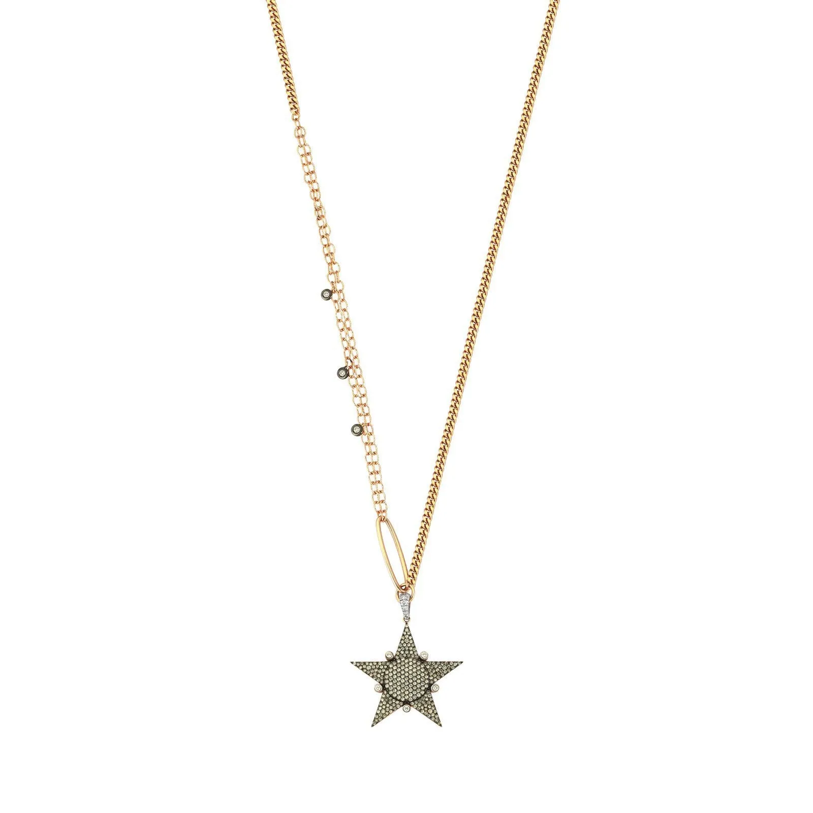 Midi Eclectic Star Kolye