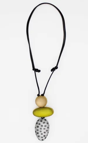 Midori Dot Pendant, Lime