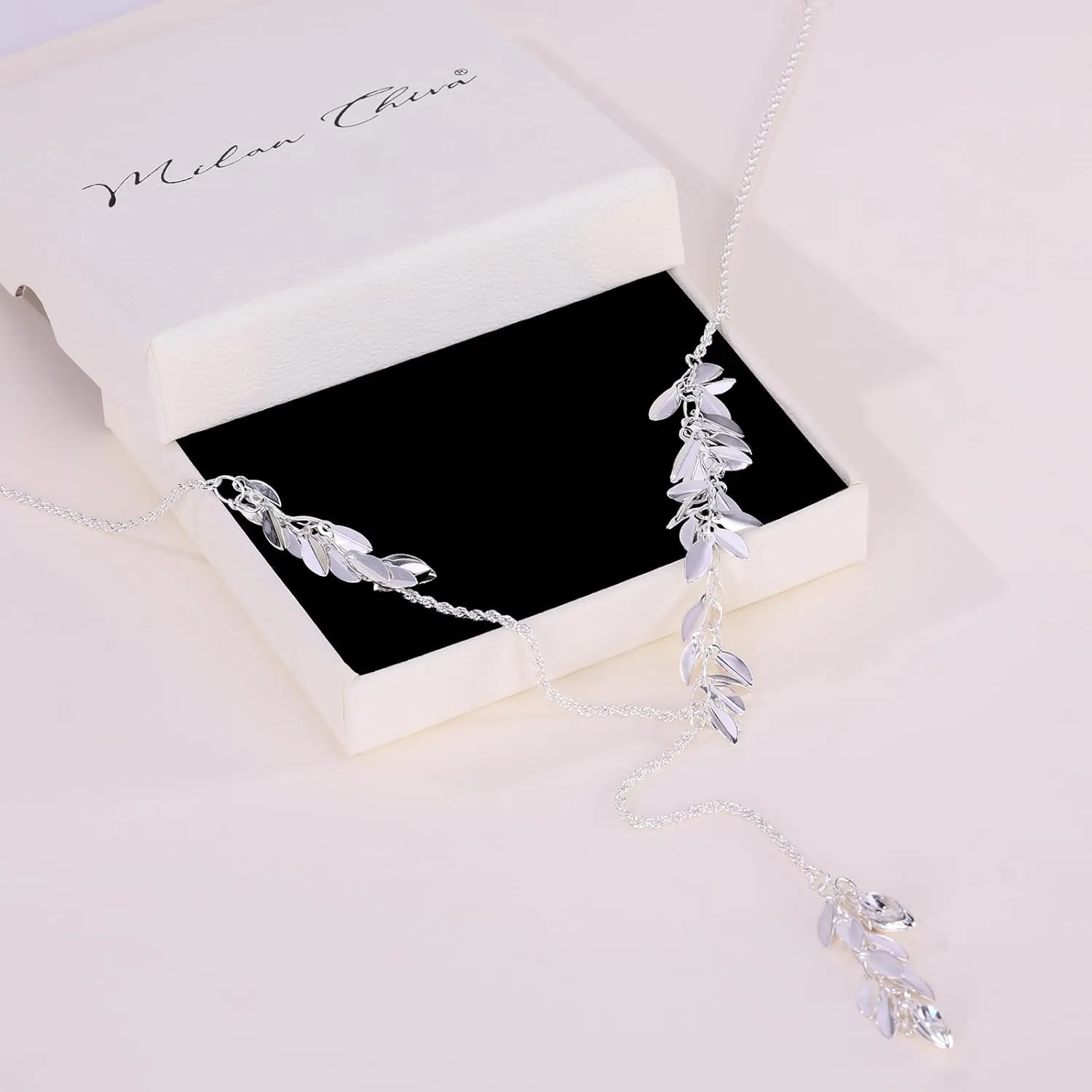 Milan Chiva Gold Necklaces for Women 14K Gold Plated Chain Lightweight Dainty Jewelry