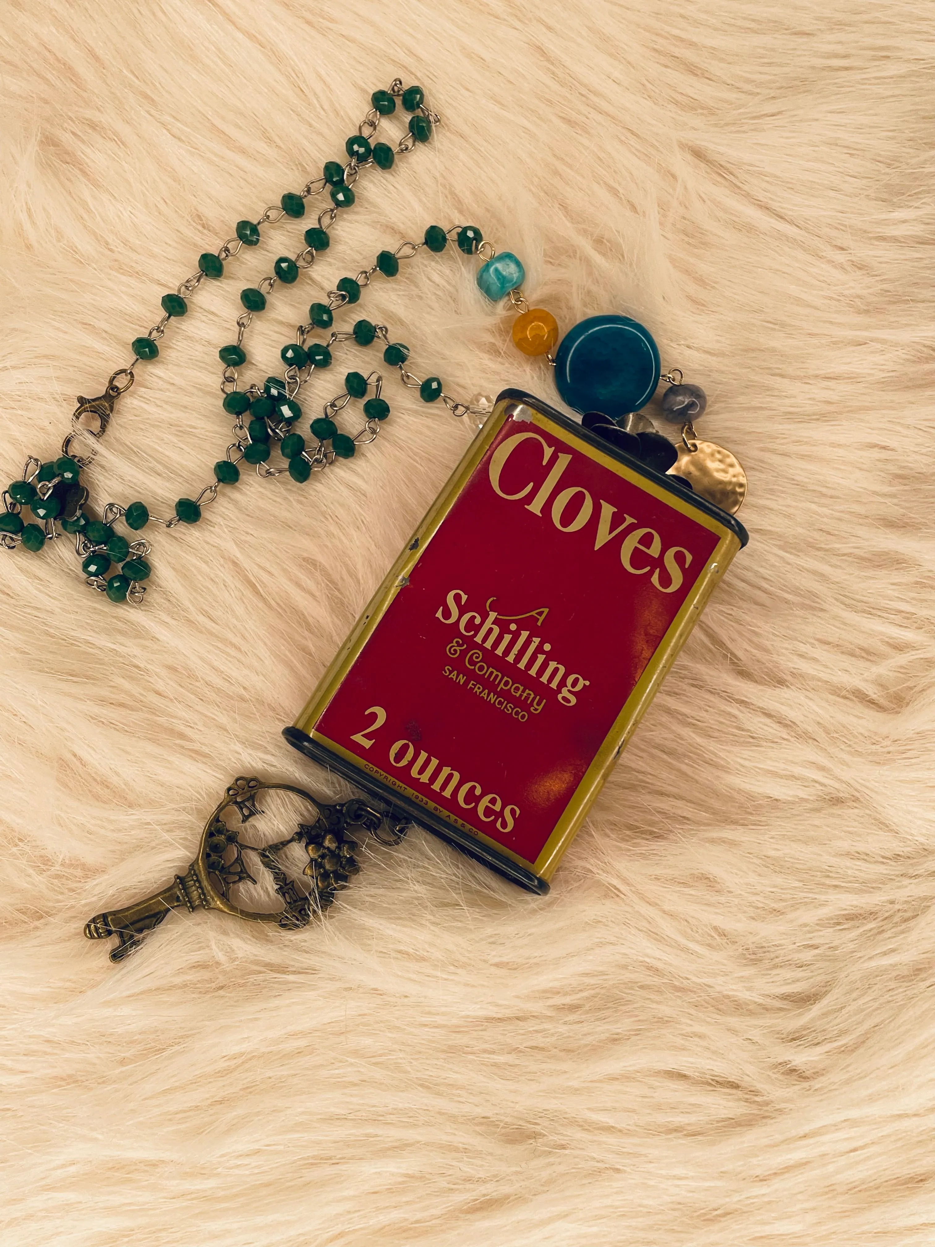 Mild and Sweet Tin Necklace by Gina