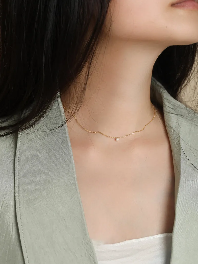 Mini Pearl Necklace