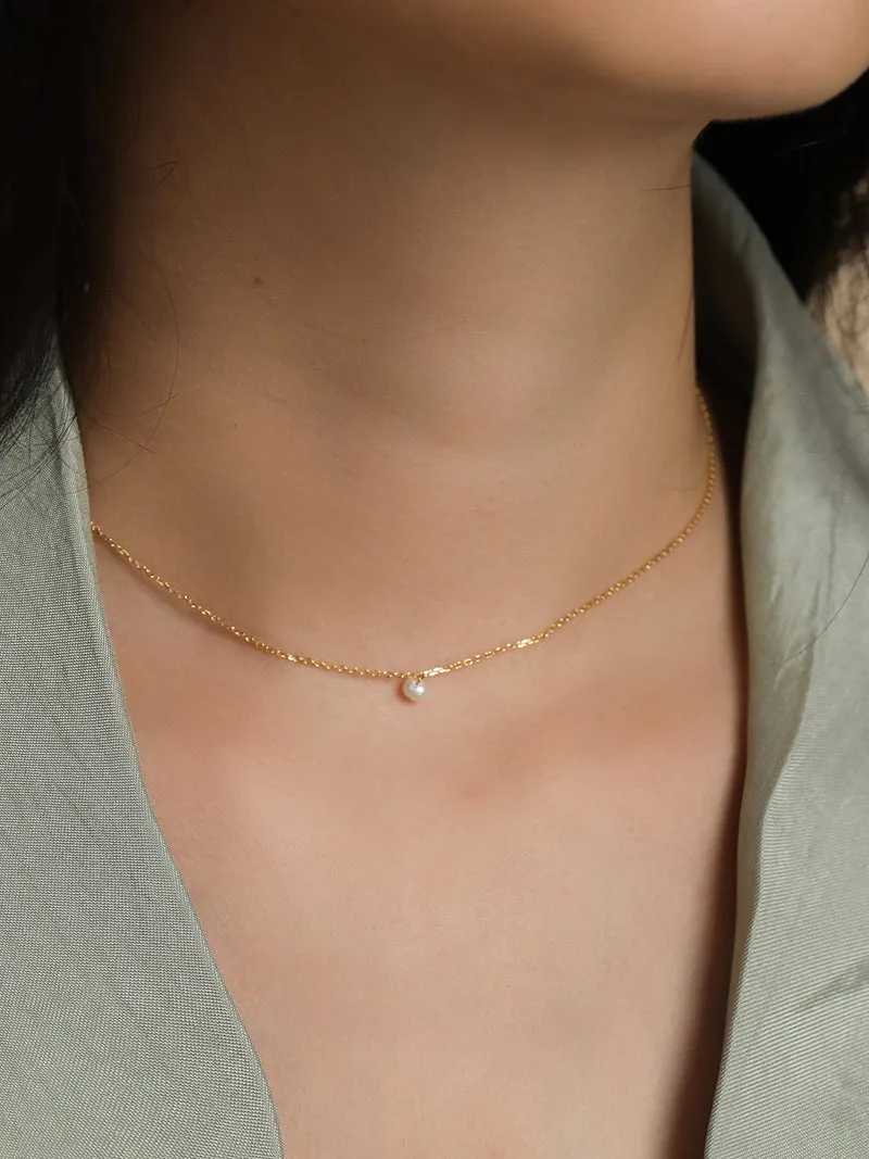 Mini Pearl Necklace