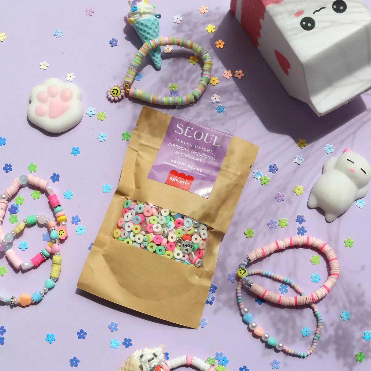 Mix Heishi Beads & Charms - Seoul