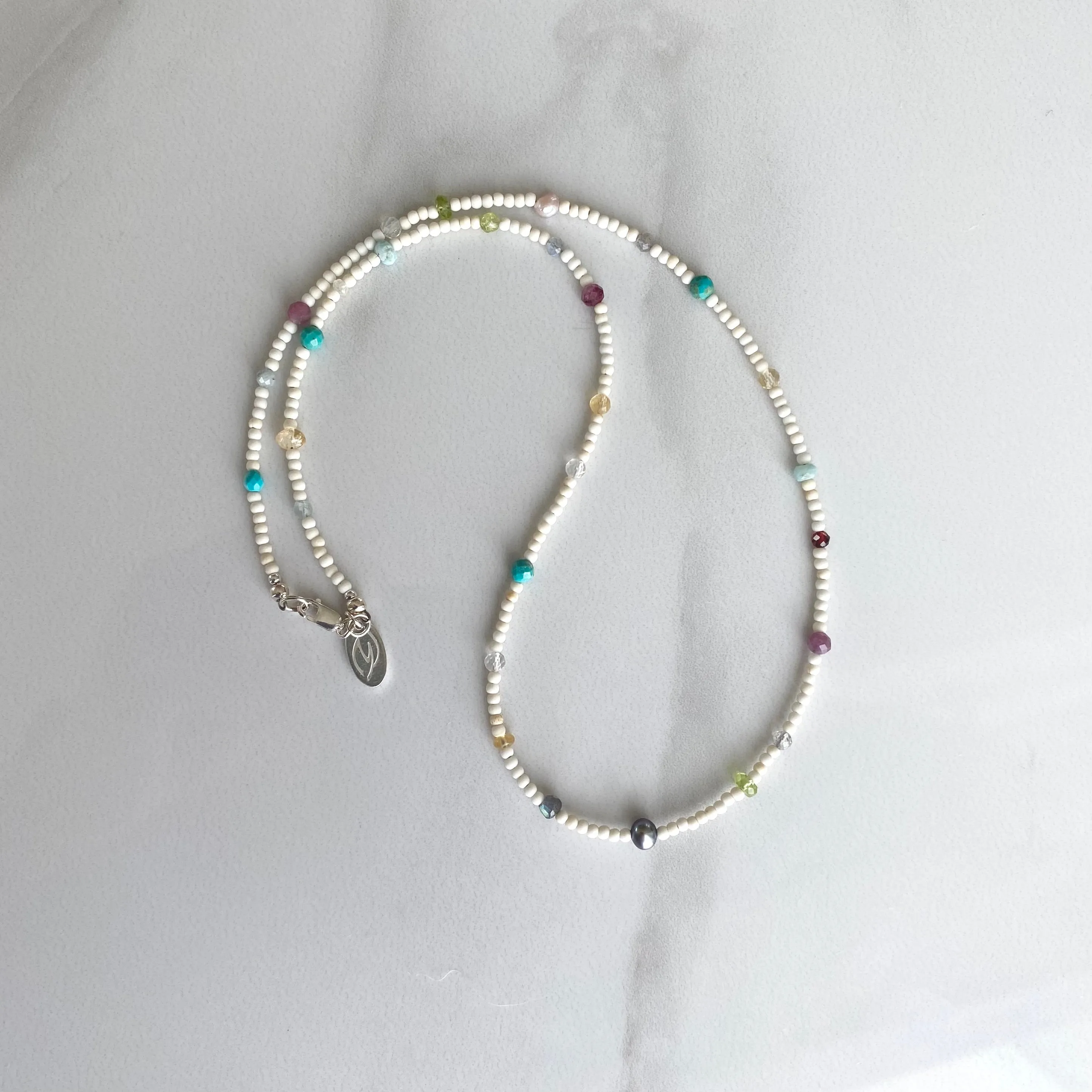 Mixed Gemstone Choker