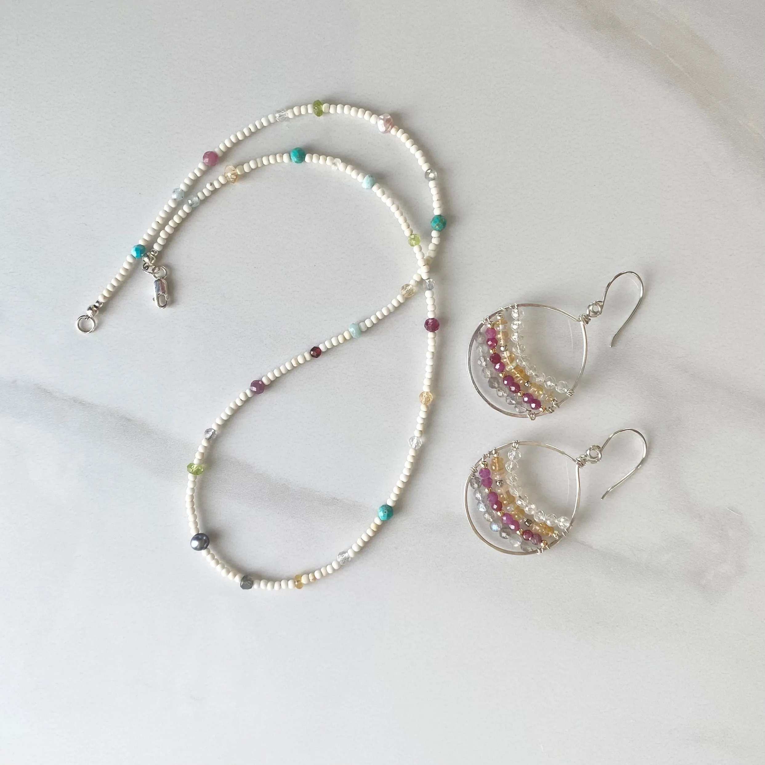 Mixed Gemstone Choker