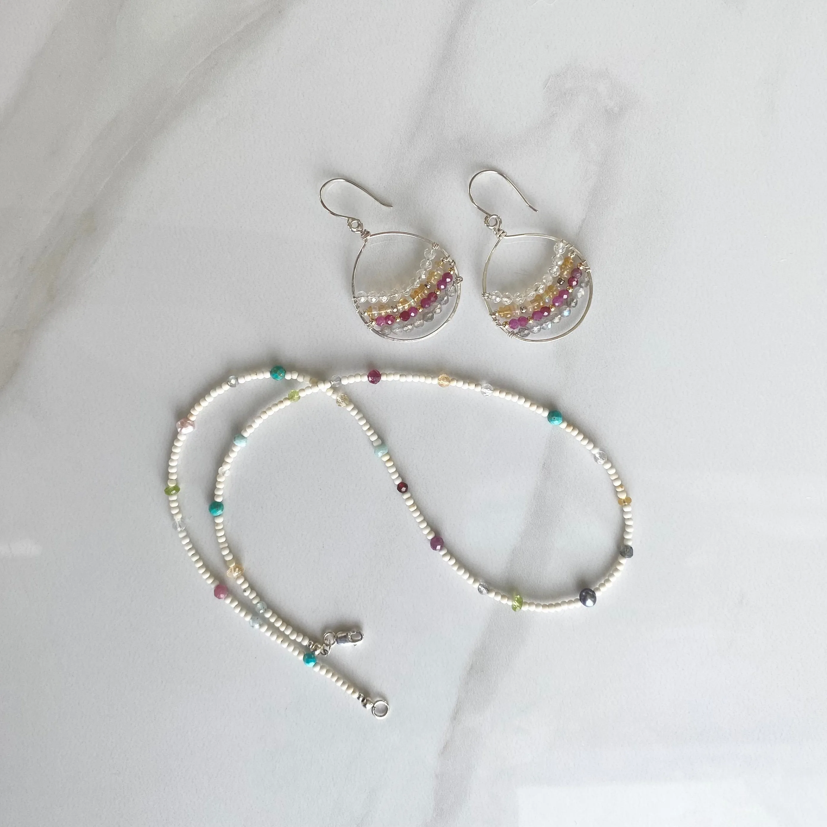 Mixed Gemstone Choker