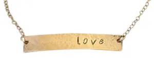 Monogram Bar Bracelet - Gold Name Bar Bracelet - Initial Bracelet - Personalized Bar Bracelet Gold - Personalized Name Bracelet