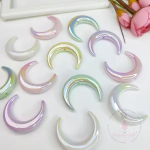 Moon Acrylic Beads Assorted Pack