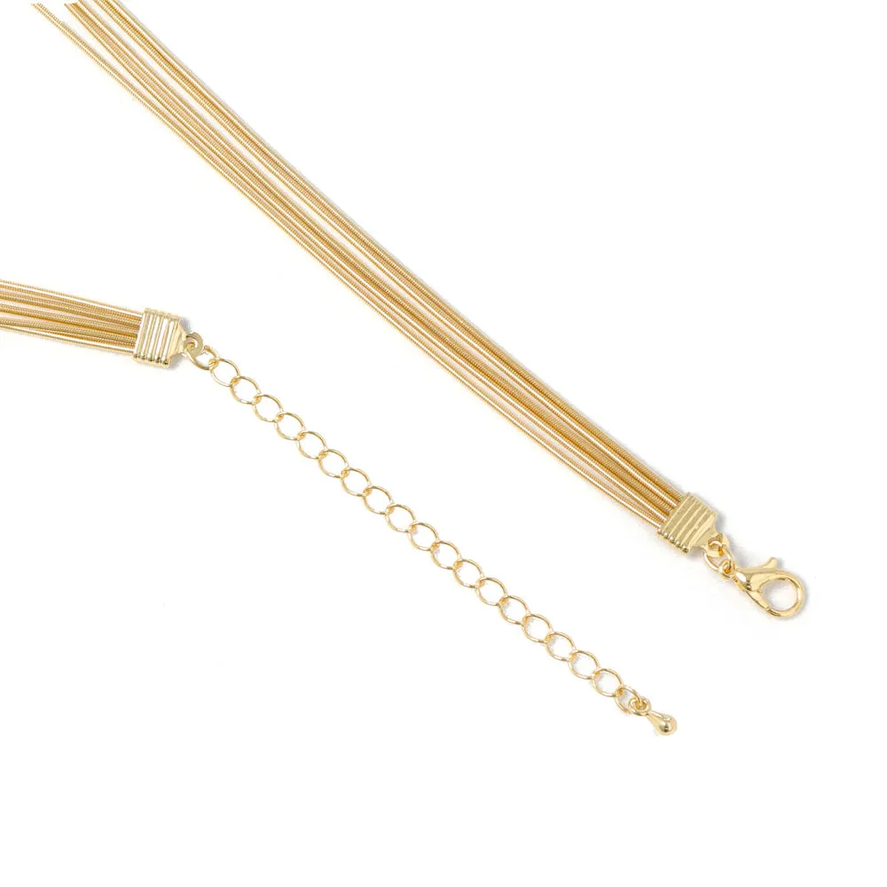 Multi Strand Layered Necklace