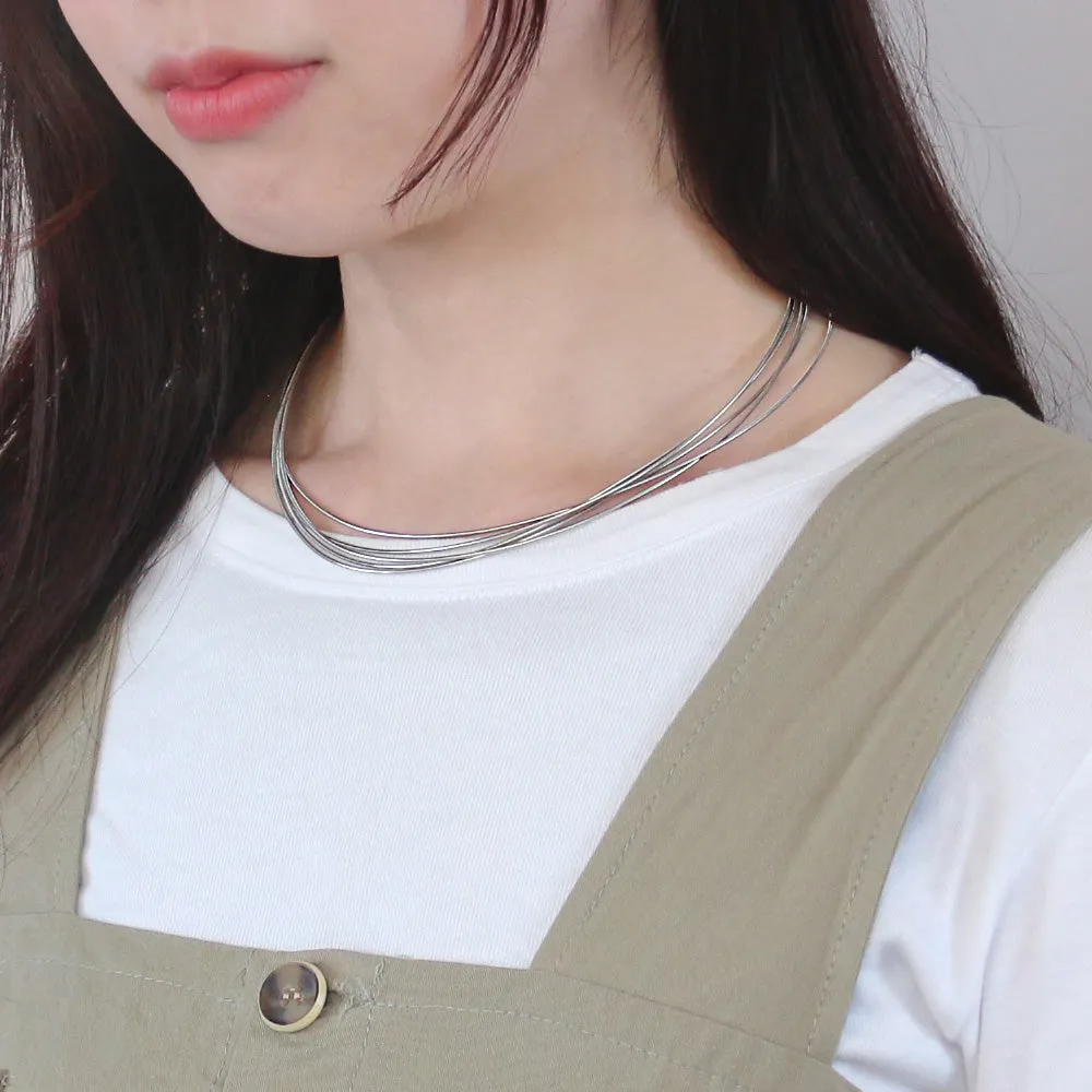 Multi Strand Layered Necklace