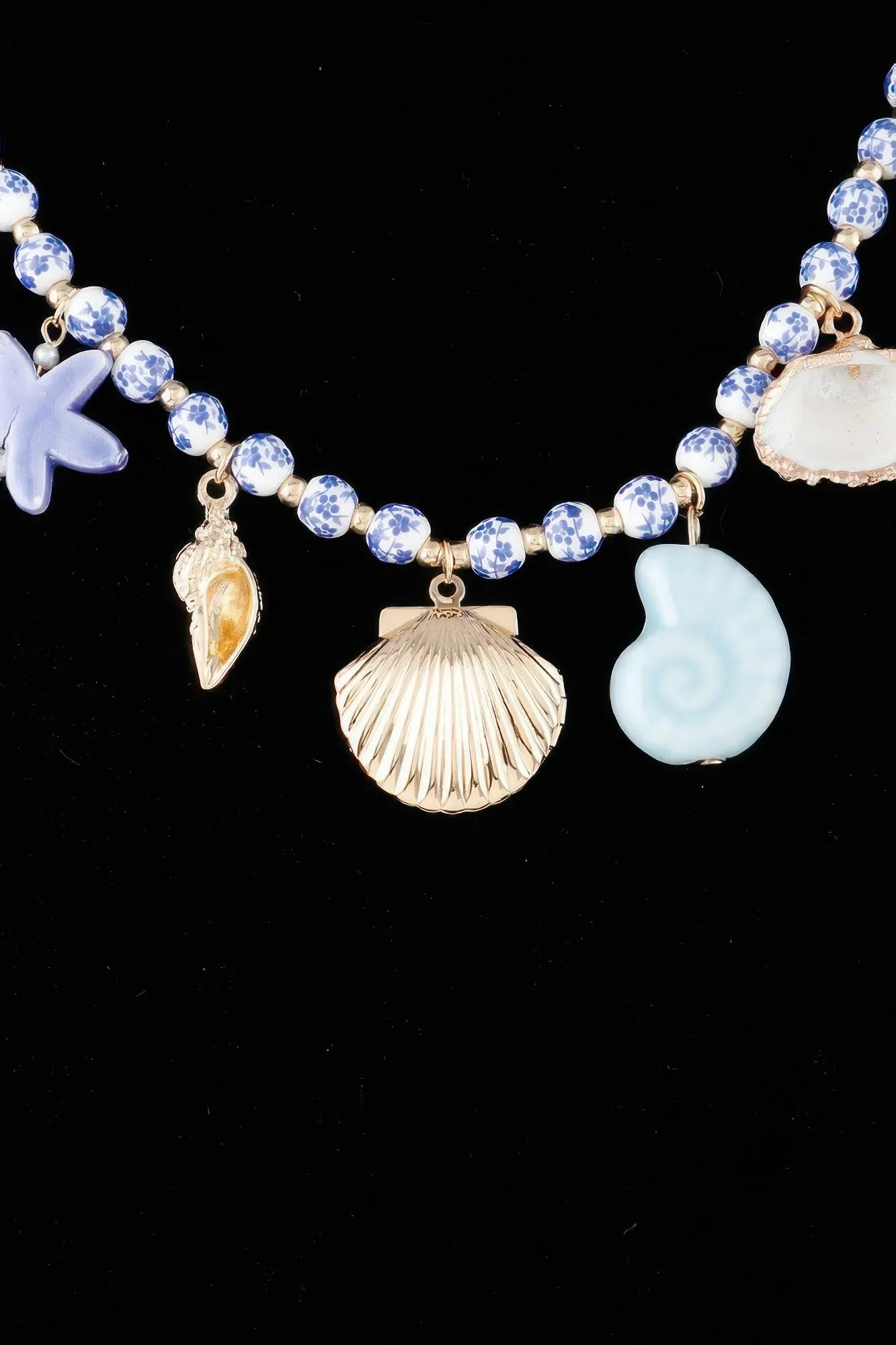 Multi Summer Charms Necklace