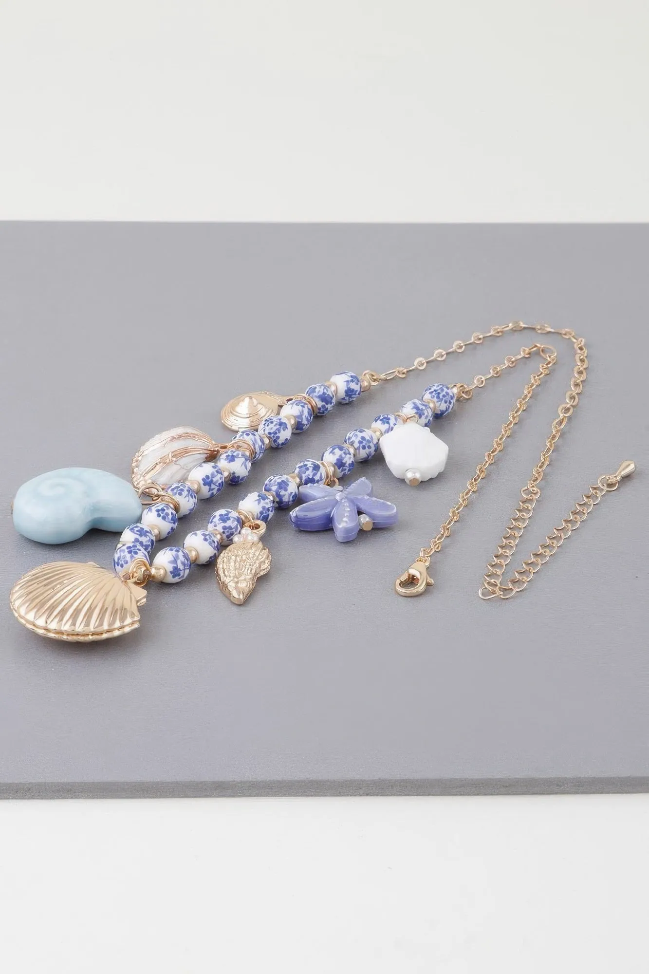 Multi Summer Charms Necklace