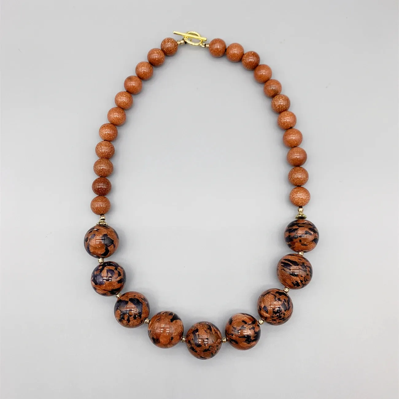 Natural  Sandstone Handmade Necklace