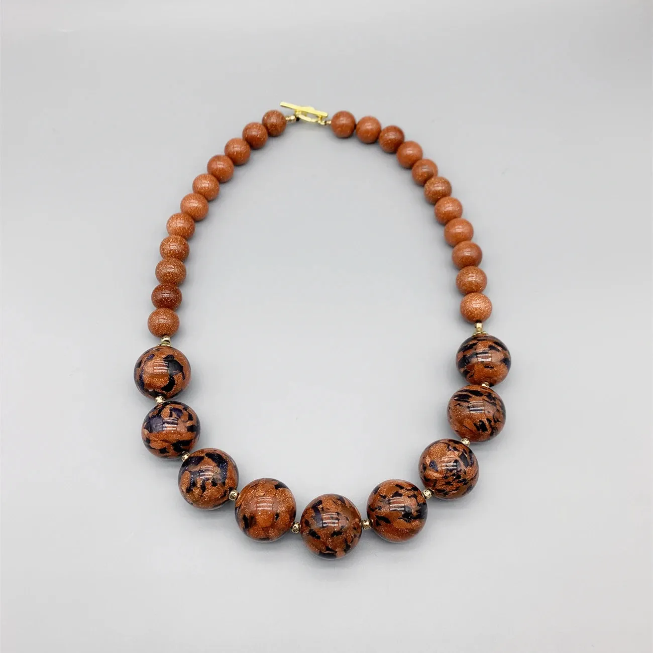 Natural  Sandstone Handmade Necklace