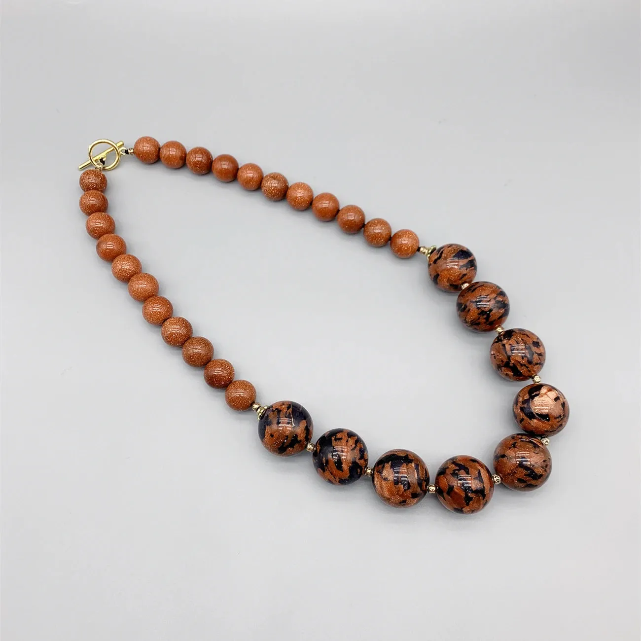Natural  Sandstone Handmade Necklace